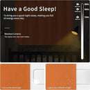 Easy-Going Blackout Curtains for Bedroom, Solid Thermal Insulated Grommet and Noise Reduction Window Drapes, Room Darkening Curtains for Living Room, 2 Panels(42x84 in, Orange) by CozyNest Decor