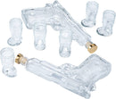 Pistol & Shotglasses Decanter Party Serving Holster Set