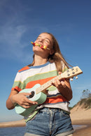 Loog Wood Soprano Ukulele for Kids & Beginners, App & Lessons, All Ages (Green) by TinyTreasures Baby Boutique