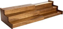 Acacia Wood 3 Tiered Spice Rack, 3 Tier Spice Organizer for Cabinet or Kitchen by CozyNest Decor
