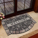 Thick Welcome Mats Outdoor, 24 * 36" Large Front Door Mat Entrance, Durable Welcome Mat for Front Door, Heavy Duty No Slip Rubber Outdoor Mats for Home Entrance by CozyNest Decor