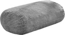 Hobestluk 3FT Bean Bag Chairs Adult Bean Bag with Portable Handle Comfy Large Bean Bag Chair with Removable Cover for Living Room Bedroom or Reading Nook (Stripe Grey, 3FT) by TinyTreasures Baby Boutique