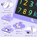 LCD Writing Tablet for Kids 12 Inch, Kids Learning Toys Drawing Pad for Boys Girls, Erasable Doodle Board for Toddlers 3 4 5 6 7 8 Year Old Travel Essentials, Christmas Birthday for Kids - Purple by TinyTreasures Baby Boutique