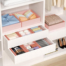 DIMJ Drawer Organizer Clothes 20 Pack - Foldable Baby Organizers and Storage & Dresser Organizer for Bedroom, Closet - Nursery Organization Dresser Dividers for underwear, Sock,Bra, Belt, Tie, Pink by CozyNest Decor