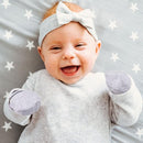 Newcotte Adjustable Baby Mittens No Scratch Newborn Cotton Breathable Gloves Warm Baby Mitts for Boys by TinyTreasures Baby Boutique