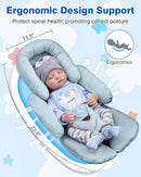 Infant Insert Compatible with Mamaroo Swing & Graco Swing, Thickened Baby Car Seat Head Support with Shoulder Covers, Breathable Newborn Car Seat Insert for Preemie to Toddler by TinyTreasures Baby Boutique
