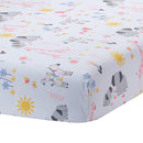 Lambs & Ivy Jazzy Jungle 3-Piece Safari Animals Pink Baby Crib Bedding Set by TinyTreasures Baby Boutique