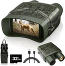 Night Vision Goggles - 4K Night Vision Binoculars for Adults, 3'' HD Screen Binoculars can Save Photo and Video with 32GB TF Card, Camouflage by TinyTreasures Baby Boutique