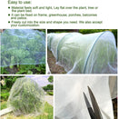 5Ft x 100Ft Mosquito Bug Insect Bird Fine Mesh Net Barrier Hunting Blind Garden Screen Netting for Protect Your Plant Fruits Flower by GreenHaven Gardens