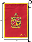 Delta Chi Licensed Flag Garden Flag Banner Yard Decor Outdoor Decoration (Delta Chi