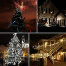 Globe Ball Fairy Lights, 50 LEDs 23ft/7M Solar Led Globe String Lights Waterproof with Two Lighting Modes for Garden Outdoor Party Christmas Decoration (Cold White) by GreenHaven Gardens