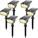3 Brightness Modes Solar Outdoor Lights with Super Bright 40LEDs, 360 Adjustable Lighting Angle, USB Charging, Longer Working Time, Waterproof, Patio, Porch, Driveway by GreenHaven Gardens