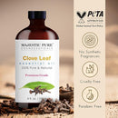 Majestic Pure Clove Essential Oil with Glass Dropper - Huge 4 Fl Oz - 100% Pure and Natural Clove Oil - Premium Grade Essential Oils for Diffuser, Aromatherapy, Soap and Candle Making by CozyNest Decor