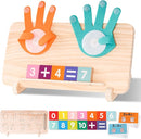 Hirger Preschool Learning Toys for Toddlers 2-4, Educational Math Manipulatives Number Counting Blocks for Kids, Montessori Toy for Boys Girls Age 2+ Birthday Gifts by TinyTreasures Baby Boutique