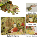 Jumbo Floor Puzzle for Kids, Large Jigsaw Puzzles 35 Piece for Kids Ages 3-5,Preschool Learning & Education Toys, Gifts for 4-8 Year Old Boys and Girls (Forest Animals 2) by TinyTreasures Baby Boutique