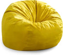 Hobestluk Bean Bag Chairs 2.5FT Bean Bag Chair with Memory Foam Filled & Machine Washable Cover,Beanbag Chair, Small Bean Bag Chairs for Playroom, Living Room, Bedroom by CozyNest Decor