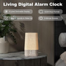 4-in-1 Sunrise Alarm Clock White Noise Sound Machine for Heavy Sleepers, Adults & Kids – Gentle Wake Up Light Alarm Clock with 30 Soothing Sounds, Dimmable Amber Breathing Night Light for Bedrooms by TinyTreasures Baby Boutique