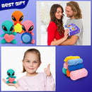 ekaus Crochet Kit for Beginners, Crochet Kit with Step-by-Step Video Tutorials, Crochet DIY Knitting Supplies for Adults Kids, Crochet Aliens(45%+ Yarn) by TinyTreasures Baby Boutique