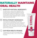 Coral Nano Silver Bubble Berry Kids Toothpaste, Natural Fluoride Free Teeth Whitening Toothpaste, Coral Calcium Nano Silver Infused SLS Free - 4 Ounces by CozyNest Decor