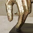 Touch of Class Lingering Hold Hands Table Sculpture Gold - Pinky Promise Statues - Desk Statue for Bedroom, Living Room, Office - Loving Touch by CozyNest Decor