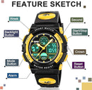 ATIMO LED Multi Function Waterproof Watch for Kids - Kids Gifts by TinyTreasures Baby Boutique