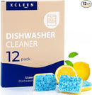 Dishwasher Cleaner and Deodorizer Tablet - Helps Remove Limescale, Mineral Buildup and Odor - Formulated to Clean Inside all Machines - 12 Cleaner Tablets… by TinyTreasures Baby Boutique