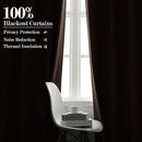 Room Divider Curtains Screen Partitions, Linen Look 100% Blackout Drapery 84 Inches Long, 120" Wide Pinch Pleated Window Drapes, Privacy Protecting, Light Blocking, (1 PC, Light Brown) by CozyNest Decor