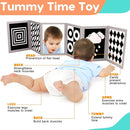Black and White High Contrast Baby Books Flash Cards Tummy Time Mirror Toys Newborn Toys 0 6 Months Brain Development Infant Stimulating Sensory Toy 0-3 3-6 2 4 5 Months old Baby Boy Girl Shower Gifts by TinyTreasures Baby Boutique