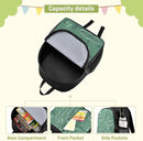 Cute Alligator Crocodile Toddler Backpack Waterproof Mini Backpack Boys/Girls Cute Small Backpack Kindergarten Pre School Bags (M by TinyTreasures Baby Boutique