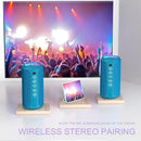 Ortizan Portable Bluetooth Speakers, IPX7 Waterproof Wireless Outdoor Speaker with 24W Loud Stereo Sound And Bluetooth 5.3, Deep Bass, RGB Lights, Dual Pairing, 30H Playtime for Home, Party by TinyTreasures Baby Boutique