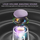 INSMY C17-MAX, Waterproof Small Bluetooth Speaker, Rich Audio, Pairing, Portable, Handheld, Purple by TinyTreasures Baby Boutique