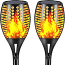 Solar Lights Outdoor, 43" Waterproof Flickering Flames Torch Lights, Solar Landscape Decoration Lighting Auto On/Off Pathway Lights for Garden Patio Yard Christmas, 2 Packs by GreenHaven Gardens