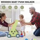 Wooden Baby Walker Wheels,Baby Push Walker for Babies 6-12 Months Montessori,Toddler Walker Push Toy Wooden Activity Walker for Baby Boy,Walking Toys for 1 Year Old Learning to Walk Girl Christmas by TinyTreasures Baby Boutique