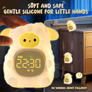 Sheep Alarm Clock with Night Light for Kids with Sleep Training and Sound Machine, Rechargeable Silicone Lamp OK to Wake Clock，Cute Animal Tabletop Lamp, Perfect Sleep Companion for Boys Girls by TinyTreasures Baby Boutique