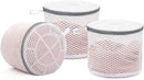 Muchfun 3Pcs Durable Honeycomb Mesh Laundry Bags for Delicates, Lingerie Wash Bag 7 x 7 x 6 Inches by TinyTreasures Baby Boutique