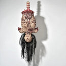 AW 32" Halloween Prop Limbless Woman Corpse Hanging Half Body Haunted House Party Yard Outdoor Decoration 2025 by CozyNest Decor