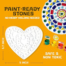EggSun 8Pcs Stepping Stones Painting Craft Kit for Kids 4 8 6, DIY Garden Stones Outdoor Paint Your Own Ceramic Unicorn Arts and Crafts for Boys Girls Ages 4 7 9 10 12 Birthday Gifts by TinyTreasures Baby Boutique