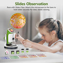 Detachable Kids Handheld Microscope Miniscope - 4K 2.0" HD Screen, 1000X Digital Pocket Toy Microscopes for Boys & Girls Ages 4-12 - Portable Science Stem Kit with Slides Set, 32G Card & EVA Case by TinyTreasures Baby Boutique