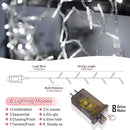 Heceltt 360 LED 118 FT String Lights Outdoor, 8 Modes Cool White Christmas Lights Plug in, IP44 Waterproof Led String Lights with Timer and Memory for Tree Yard Party Garden Decorations by GreenHaven Gardens