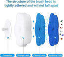 Disposable Toilet Brush Holder Set Toilet Wand (Pack of 2) Toilet Cleaner Scrubber with 24 Refills by CozyNest Decor