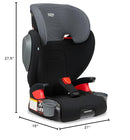 Britax Highpoint Backless Belt-Positioning Booster Seat, SafeWash Black Ombre by TinyTreasures Baby Boutique