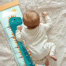 Personalized Name Growth Chart for Kids, Cute Dinosaur Baby Height Chart, Canvas Height Measuring Rulers for Boys Girls, Nursery Decor Baby Boy Girl Growth Ruler Measuring Board by TinyTreasures Baby Boutique