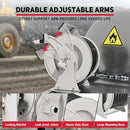 Diesel Fuel Hose Reel Retractable 1" x 50' with Fueling Nozzle Diesel Hose Reel 300 PSI Industrial Auto Swivel Heavy Duty Steel Construction for Farm Ship Vehicle Tank by GreenHaven Gardens