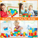 Magnetic Blocks,32PCS Magnetic Building Blocks for Toddlers Age 3-5 Magnet Cubes Toys STEM Educational Sensory Montessori Toys 1-3 Christmas Birthday Gifts for Kids Ages 3 4 5 6 Year Old Boys Girls by TinyTreasures Baby Boutique