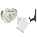 C.R. Gibson 3 Piece Baby Handprint & Footprint Kit, 6.5" x 6.25", Heart First by TinyTreasures Baby Boutique