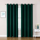 ChrisDowa Blackout Curtains 108 Inches Long 2 Panels Set for Living Room, Grommet Thermal Insulated Room Darkening Curtains for Bedroom (Forest Green, 52 x 108 Inch) by CozyNest Decor