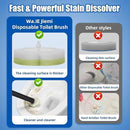 Toilet Bowl Cleaner Wand Refills,70 PCS Disposable Toilet Brush Heads Compatible with Wa.IE Jiemi and Most Wand,Disposable Wand Heads for Deep Cleaning by CozyNest Decor