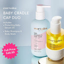 Evereden Baby Cradle Cap Care Bundle: Clean & Vegan Shampoo, Body Wash, Protecting Oil for Newborns - Great for the Whole Family by TinyTreasures Baby Boutique