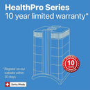 IQAir HealthPro Compact XE Air Purifier - Compact HyperHEPA Fration for Rooms up to 1240 sq ft - Allergens, Smoke, Dust, Mold, Pet Dander, Swiss Made, WiFi Enabled by TinyTreasures Baby Boutique