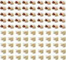 150 Pcs Mini Sheep Figurines Mini Resin Sheep Mini Garden Sheep for Dollhouse Bonsai Micro Landscape Fairy Home Garden Decor DIY Craft by GreenHaven Gardens